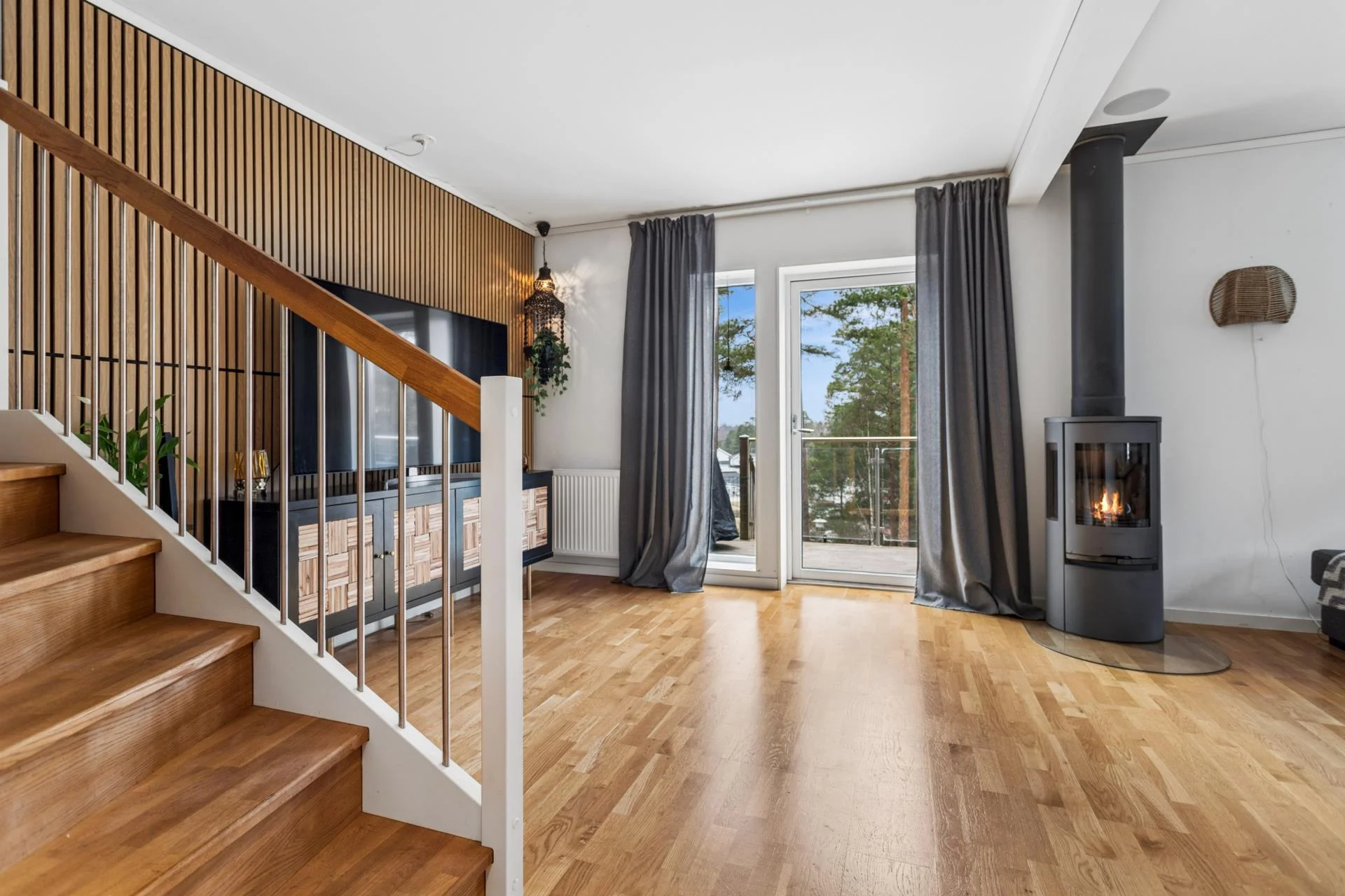 Tilltalande bostadsrättsparhus i lummiga kvarter med flexibel planlösning