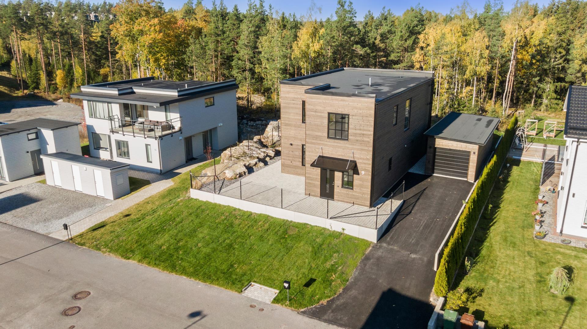 Nyligen färdigställd familjevilla i toppklass om 170 m² i populära kvarter
