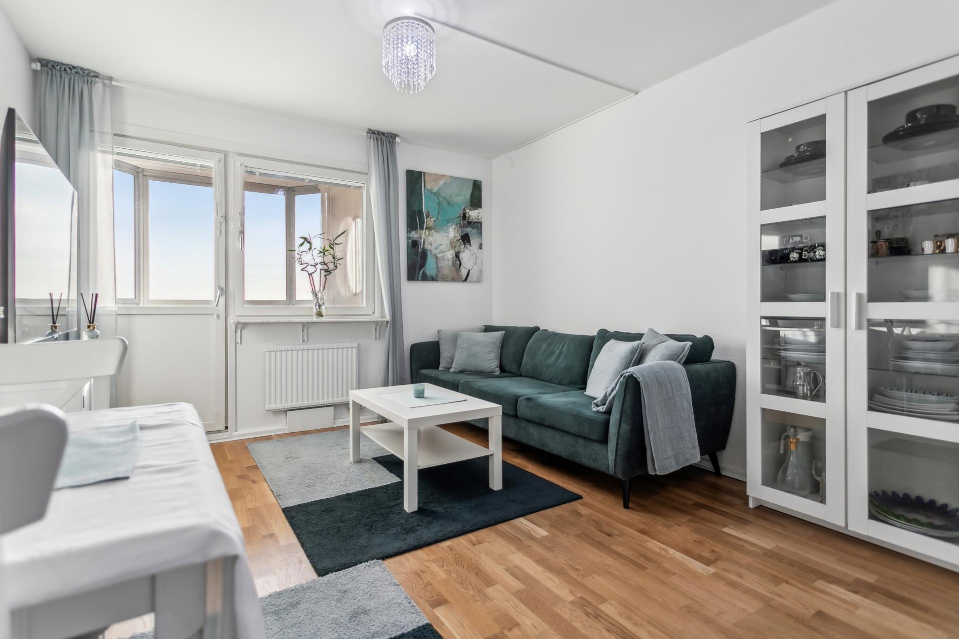 Bra planerad tvåa med högt och fint läge samt modern öppen planlösning