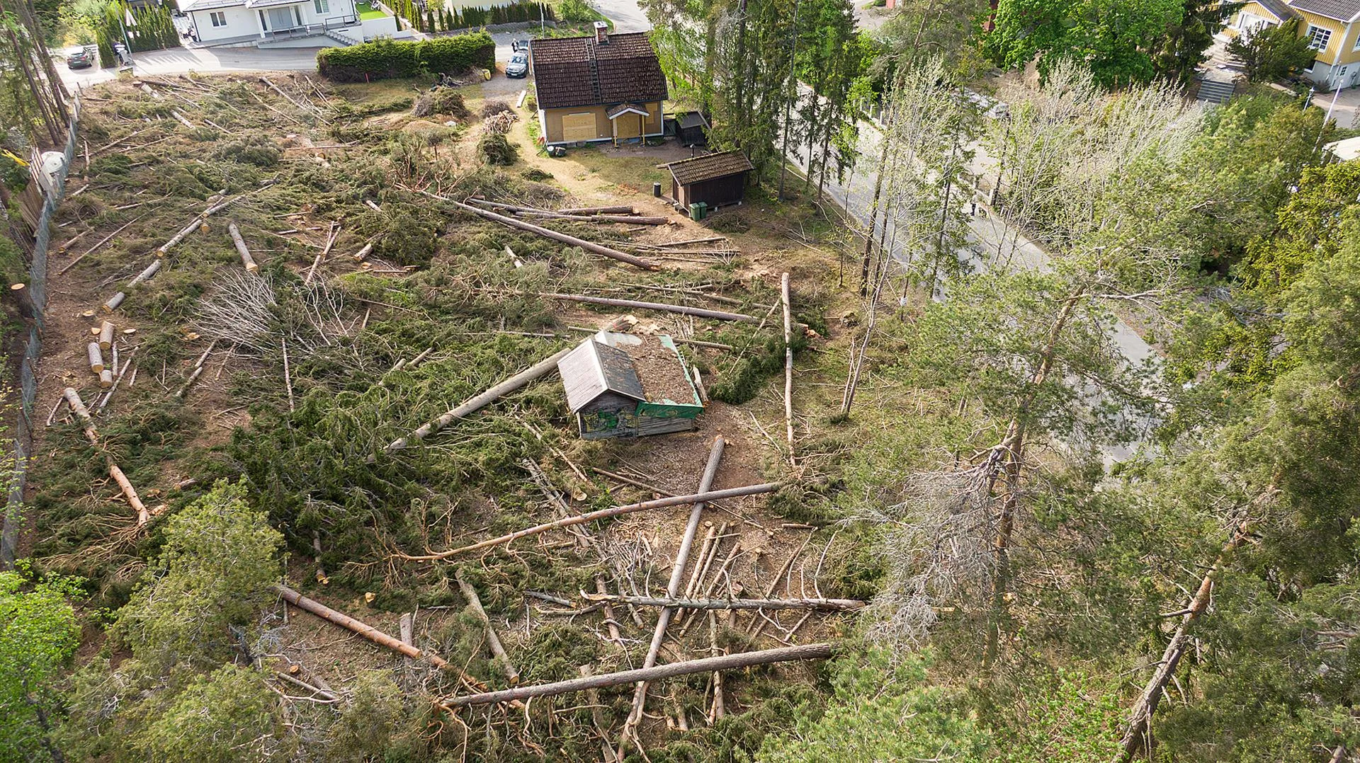 Lättbebyggd tomt med generös byggrätt