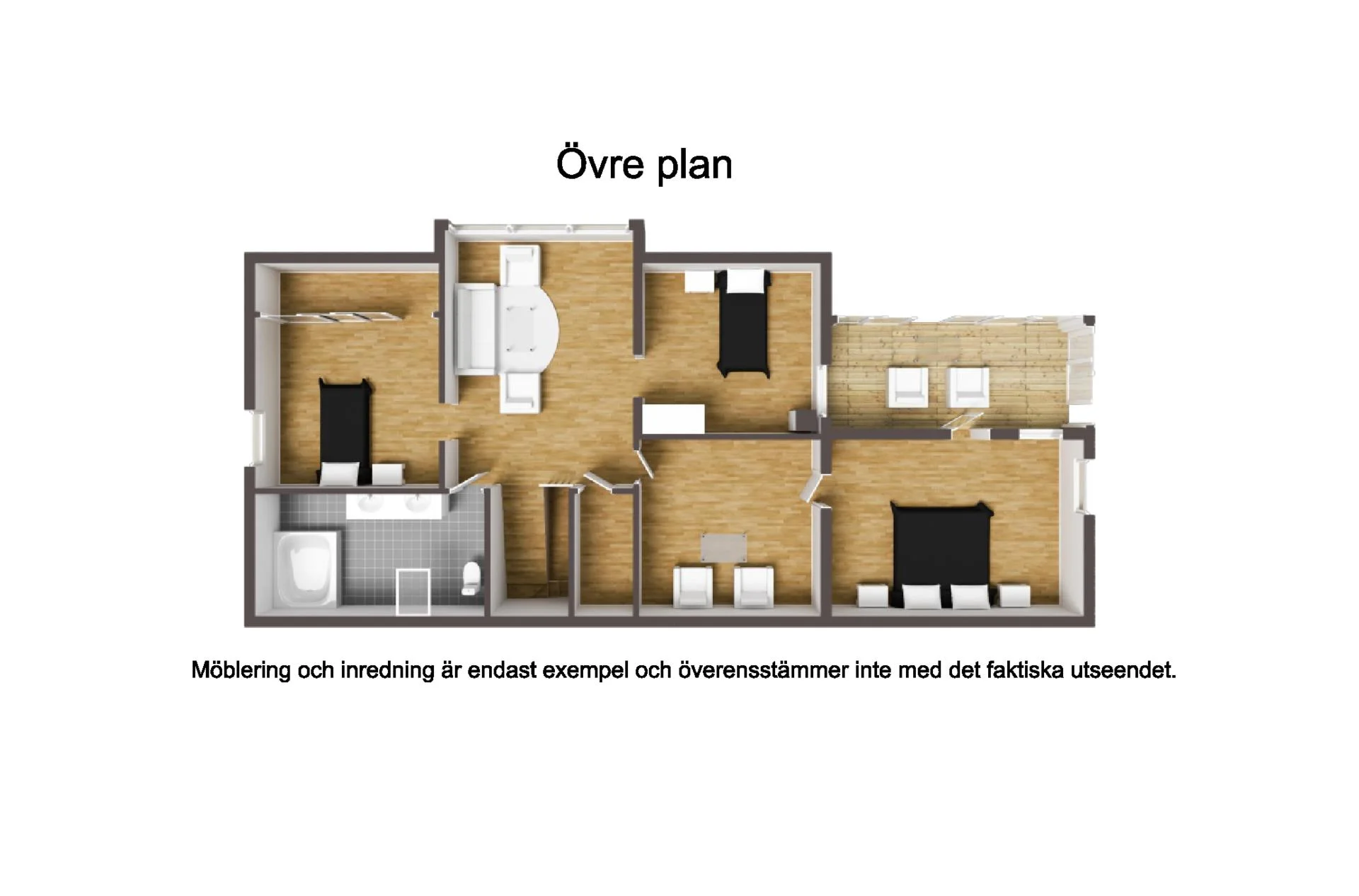Ytterst privat villa med bergvärme, utomhuspool samt garage