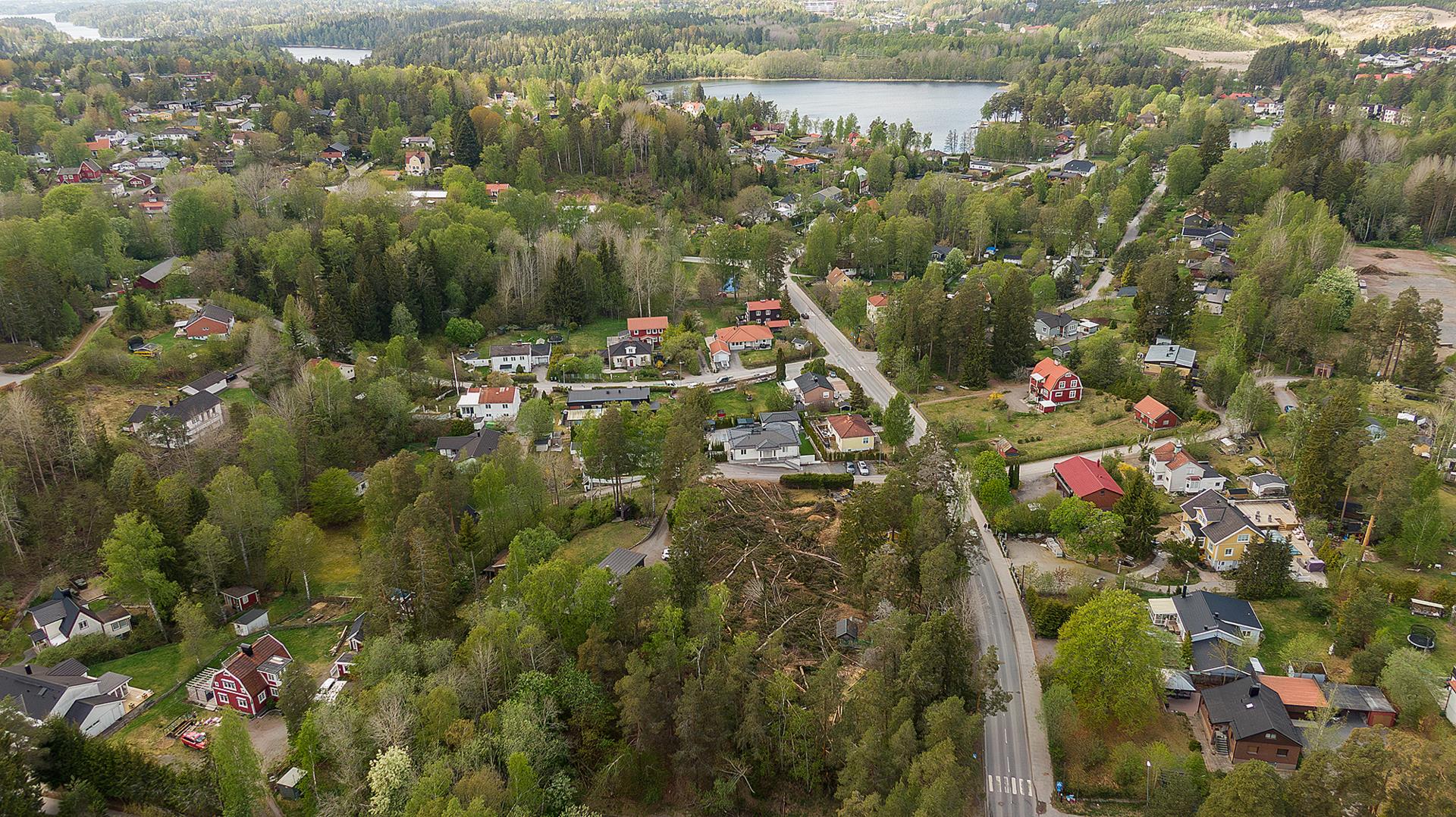 Lättbebyggd tomt med generös byggrätt