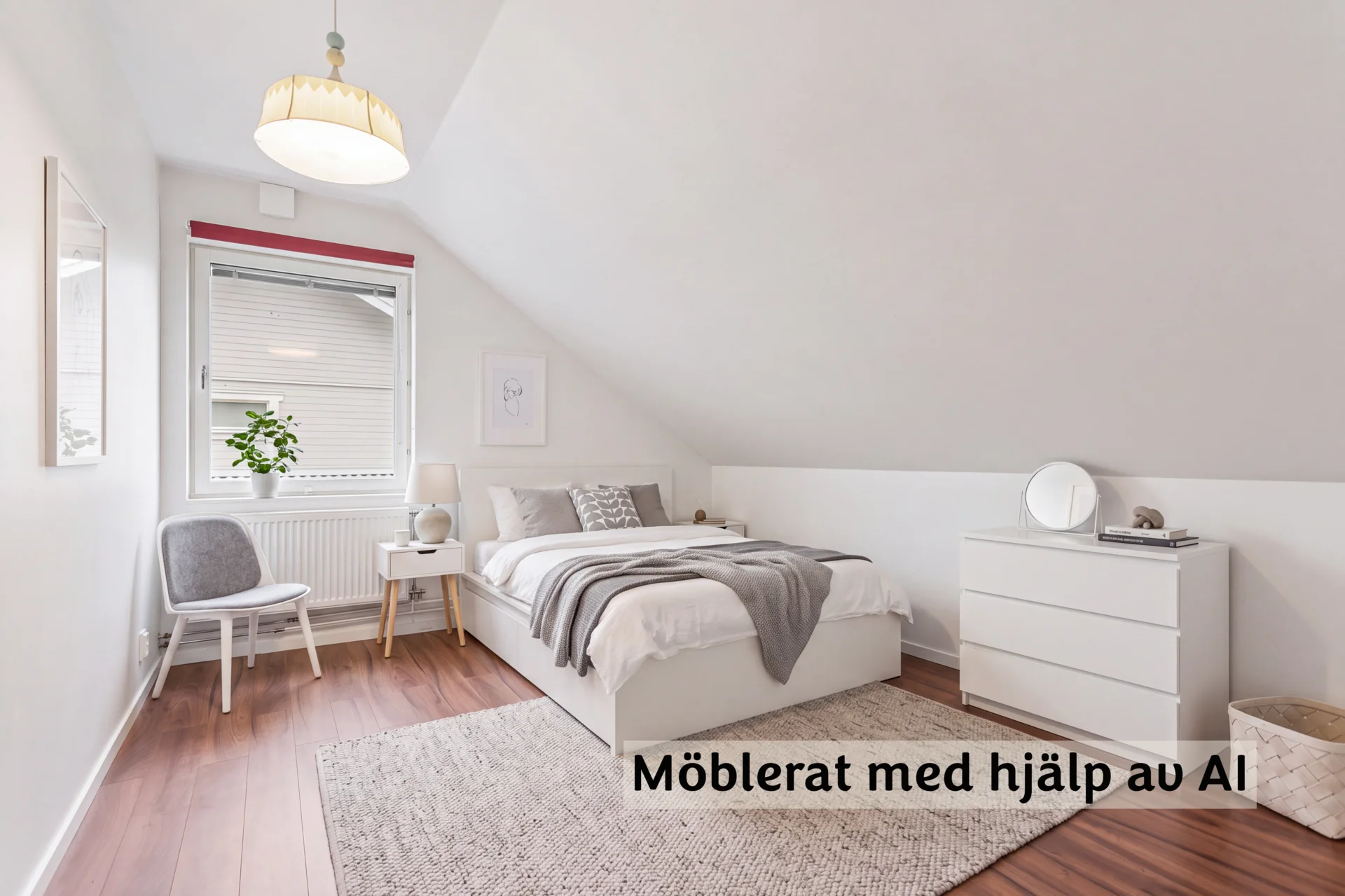Rymlig familjevilla med uterum, carport och solceller