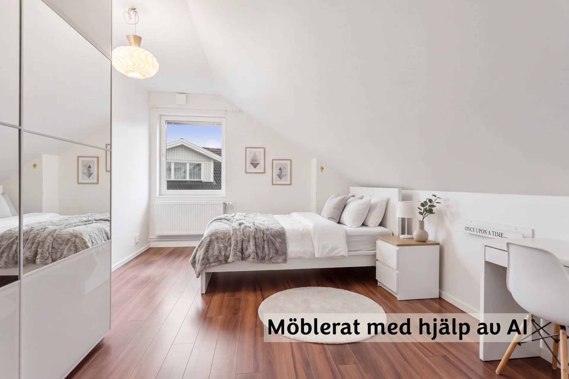 Rymlig familjevilla med uterum, carport och solceller